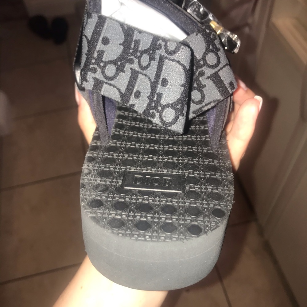 Men’s Dior Oblique Neoprene Sandals